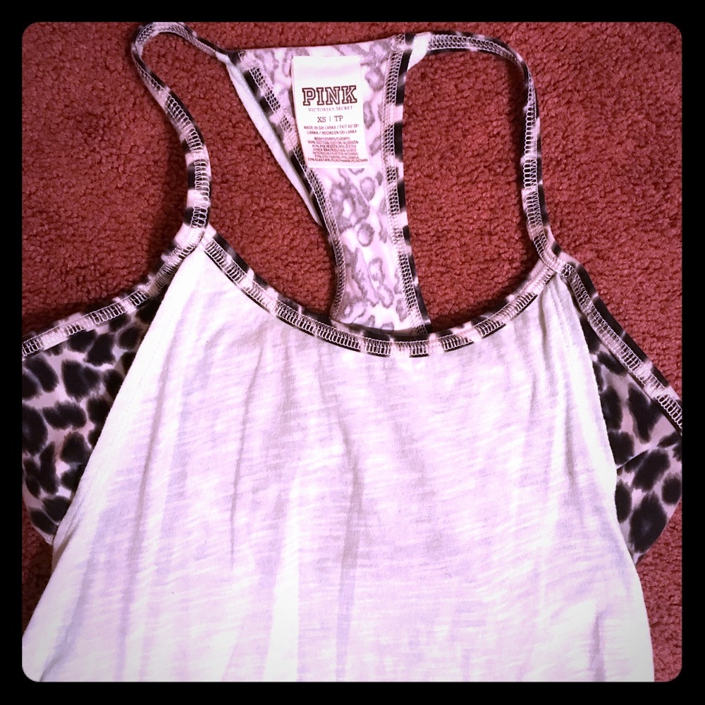 Workout tank with built in sport bra